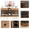 GarveeHome Dog Crate Furniture Multi Functional Storage-5