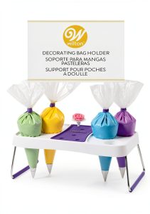 Wilton Icing Bag Stand Sturdy Cake Decorating Tool Holder-0