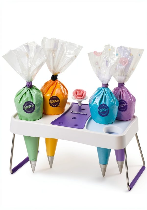 Wilton Icing Bag Stand Sturdy Cake Decorating Tool Holder-5