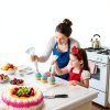 USHYIMJT Cotton Pastry Bag Flower Tip Baking Kit-1