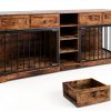 GarveeHome Dog Crate Furniture Multi Functional Storage-1