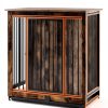 Feandrea Dog Crate Furniture Style Sturdy Side Table-2