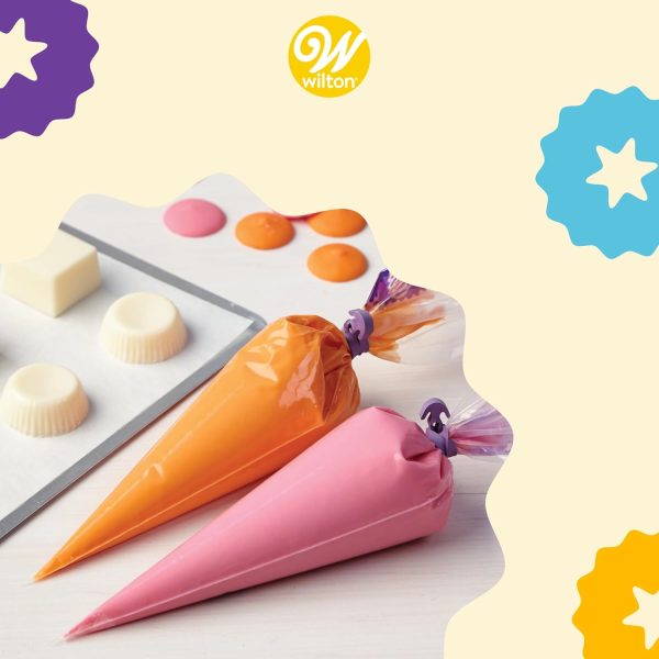Wilton Disposable Pastry Bags Plastic Decorating Tools-4