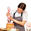 Prestee Piping Bags Set Reusable TPU Decorating Kit-3