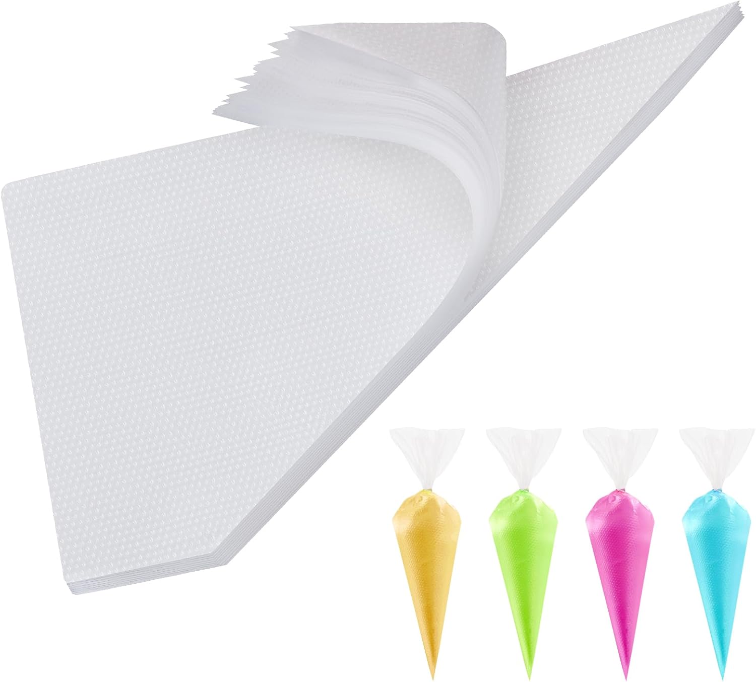 Engorgio disposable piping bags in use for cake decorating