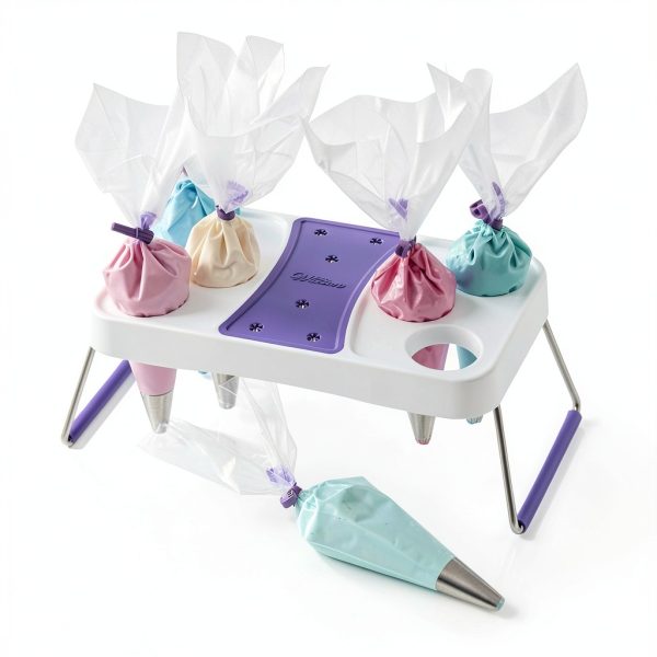Wilton Icing Bag Stand Sturdy Cake Decorating Tool Holder-4