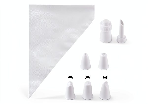 Weetiee Disposable Piping Bags Transparent Plastic-1