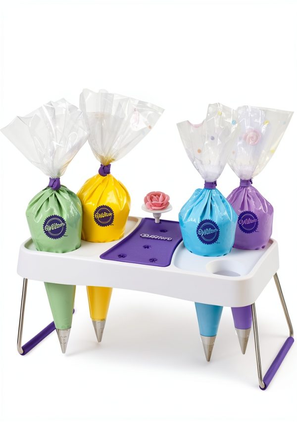 Wilton Icing Bag Stand Sturdy Cake Decorating Tool Holder-7
