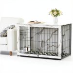 Megidok Furniture-Style Dog Crate for Small Medium Large-0