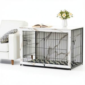 Megidok Furniture-Style Dog Crate for Small Medium Large-0