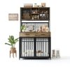 HITHOS Dog Crate Furniture for Large Pets-1