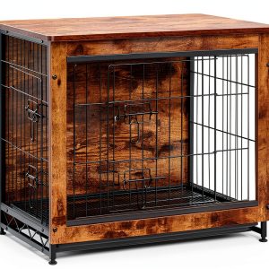 Dog Crate Feandrea Particleboard Furniture Style-0