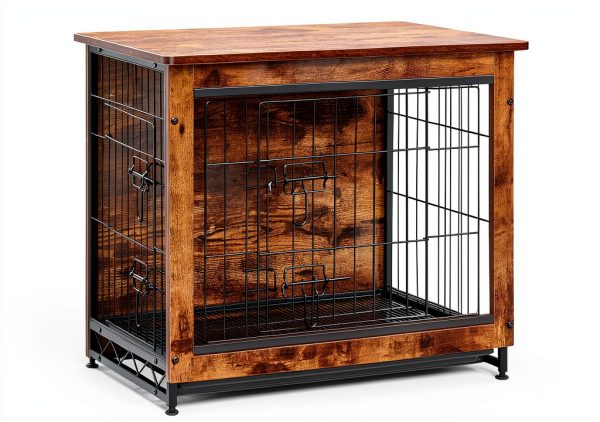 Dog Crate Feandrea Particleboard Furniture Style-0