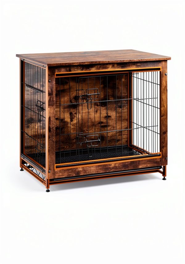 Dog Crate Feandrea Particleboard Furniture Style-2
