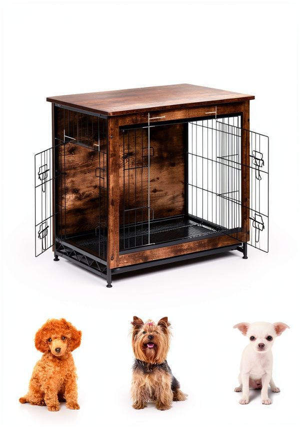 Dog Crate Feandrea Particleboard Furniture Style-6