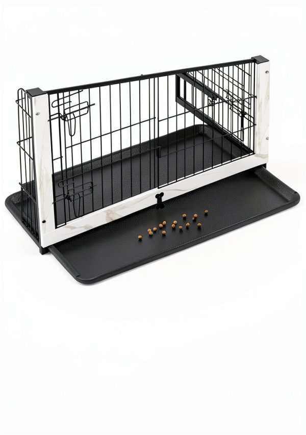 Megidok Furniture-Style Dog Crate for Small Medium Large-3
