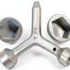Meter Curb Box Key Rsoise Triangular Wrench Polished Carbon Steel MKF2-0