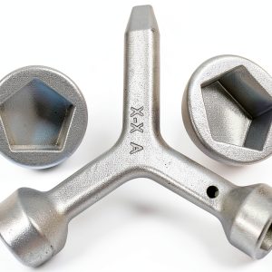 Meter Curb Box Key Rsoise Triangular Wrench Polished Carbon Steel MKF2-0