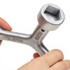 Meter Curb Box Key Rsoise Triangular Wrench Polished Carbon Steel MKF2-4