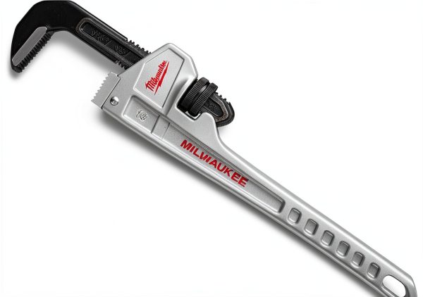 Milwaukee 14 Aluminum Pipe Wrench – Ergonomic Grip Powder‑Coated-1