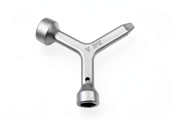 Meter Curb Box Key Rsoise Triangular Wrench Polished Carbon Steel MKF2-2