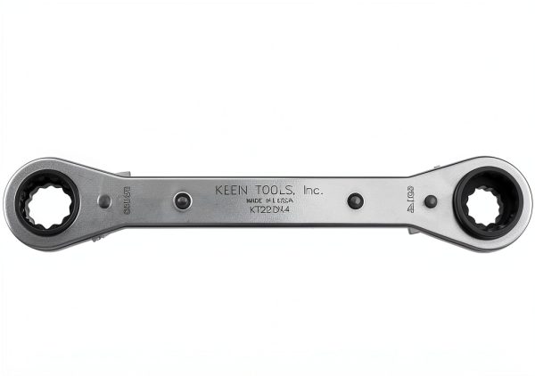 Klein Tools 4-In-1 Box Wrench Ratcheting 4-Size Set with Chrome Finish-3