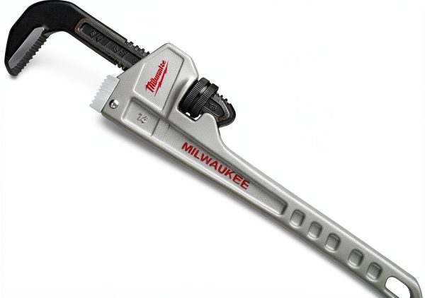 Milwaukee 14 Aluminum Pipe Wrench – Ergonomic Grip Powder‑Coated-0