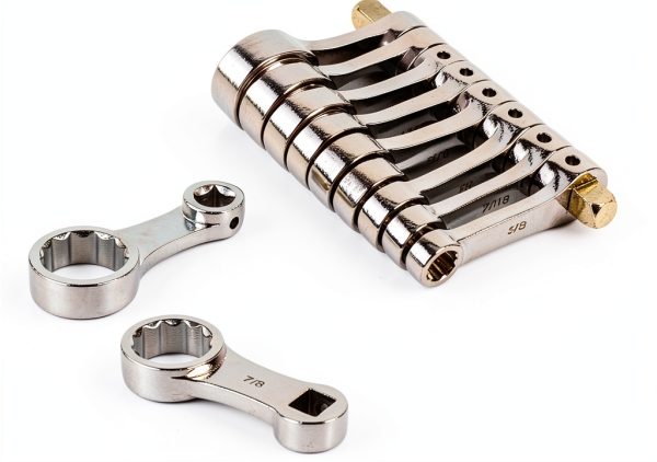 Torque Adapter Set 9-Piece CZXCTK 12-Point End Chrome Steel 3/8 Drive-0