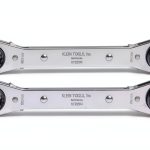 Klein Tools 4-In-1 Box Wrench Ratcheting 4-Size Set with Chrome Finish-0