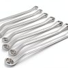 Duratech 7-Piece Anti Slip Offset Box Wrench Set – CR V Steel, 50-0