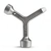 Meter Curb Box Key VIDABTE Wrench MKF2 Silver Triangular Handle-7
