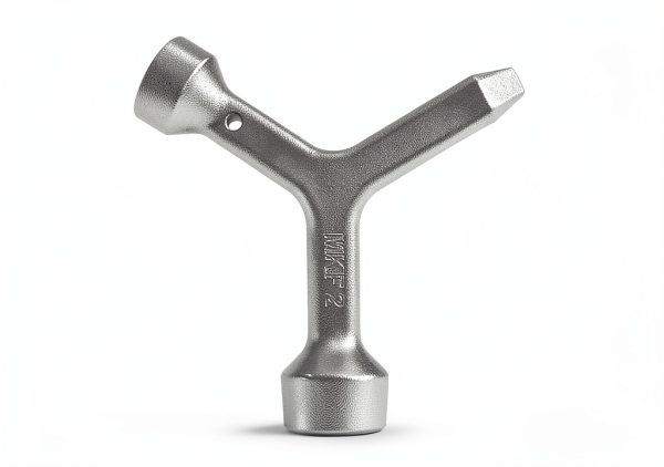 Meter Curb Box Key VIDABTE Wrench MKF2 Silver Triangular Handle-7