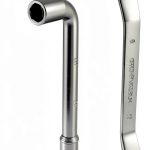 uxcell 10mm Metric L Shaped Angled and Double Box End Wrench Set,High Carbon Steel Hex Socket and Chrome Plated Double Ring Wrench-0