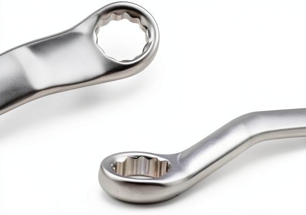 uxcell 10mm Metric L Shaped Angled and Double Box End Wrench Set,High Carbon Steel Hex Socket and Chrome Plated Double Ring Wrench-4