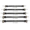 WORKPRO Extra Long Flex-Head Ratcheting Wrench Set, 5-piece Anti-Slip Double Box Wrenches Set, Metric 8-19 mm, 72-Teeth, Cr-V Steel and Black Electrophoretic Coating Wrenches with Rolling Pouch-3