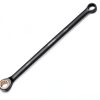 WORKPRO Extra Long Ratcheting Wrench Set, 10-Piece Anti-Slip Double Box Wrenches Set, Metric 8-19 mm, 72-Teeth, Cr-V Steel and Black Electrophoretic Coating Wrenches with Rolling Pouch-2